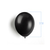 Balony lateksowe 12cm - 200 szt. - czarne