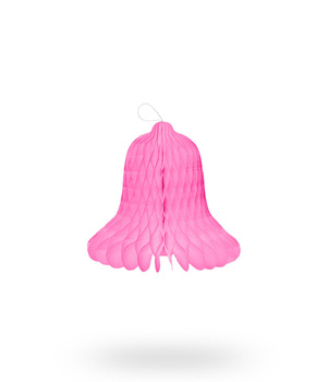 Dzwonek plaster miodu 20cm - róż