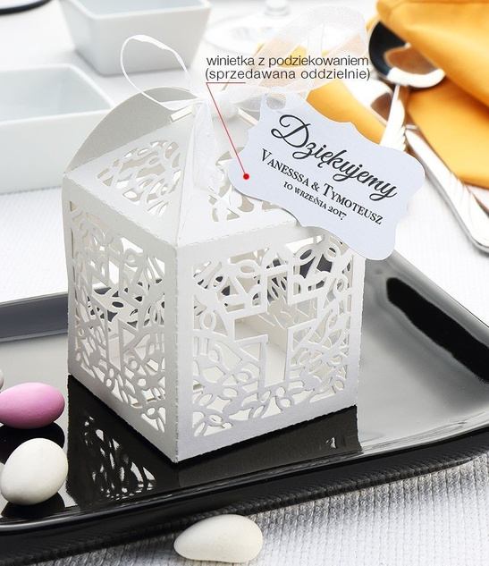 Pudełeczko laser KRUIS - biały