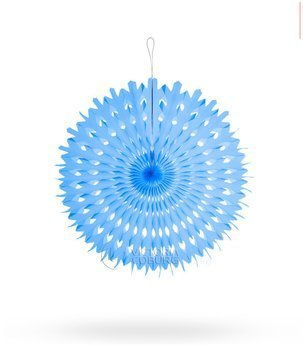 Rozeta PŁATEK 20cm - niebieska