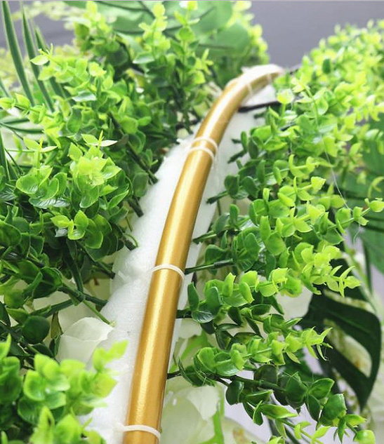 Metalowe Koło 240cm - Stelaż do Dekoracji i Aranżacji, Idealne na Śluby i Eventy