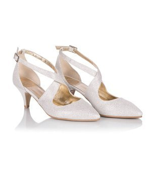 But ślubny niska szpilka ALBA