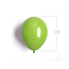 Balony lateksowe 12cm - 200 szt. - zielone