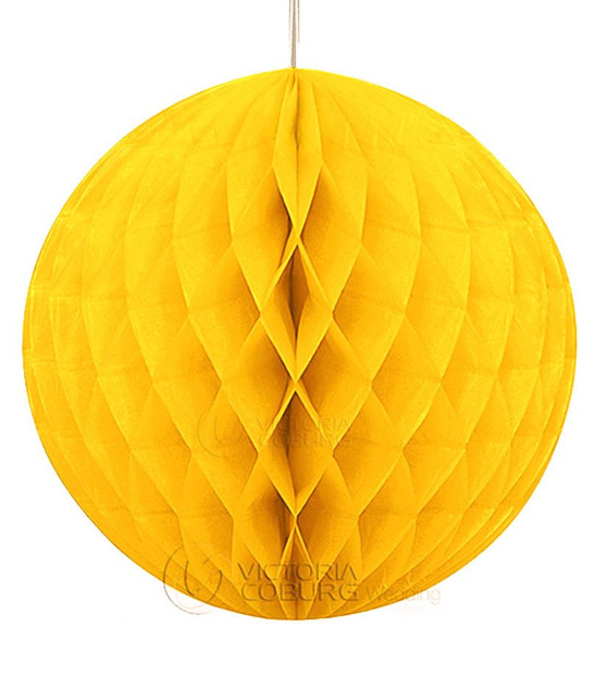 Kula plaster miodu 40cm - żółty