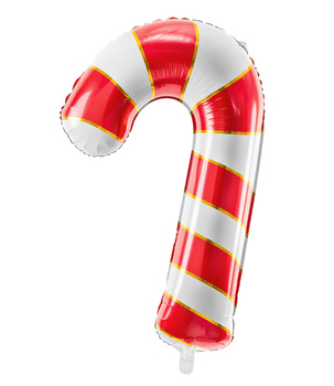 Balon foliowy laska cukrowa WIELKI 50 x 82cm