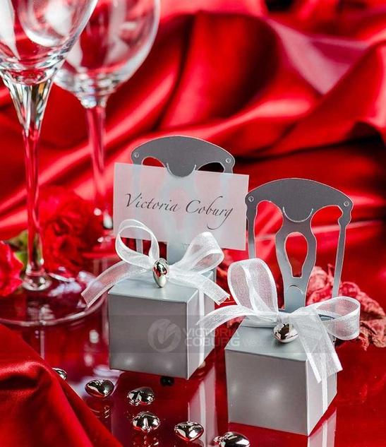 Pudełeczko krzesełko SILVER