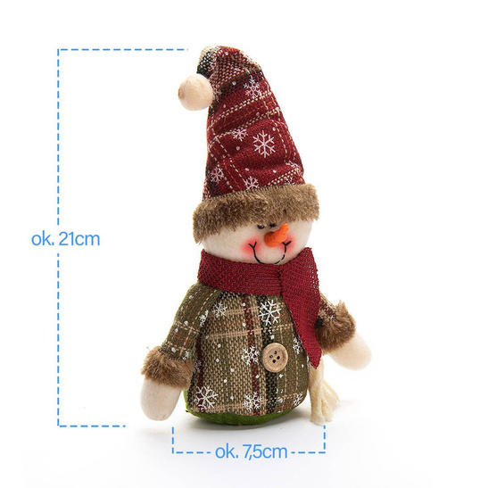 Figurka Bałwanek świąteczny