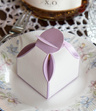 Pudełeczko prezentowe-Liliowy