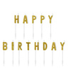 Świeczki urodzinowe na tort Happy Birthday