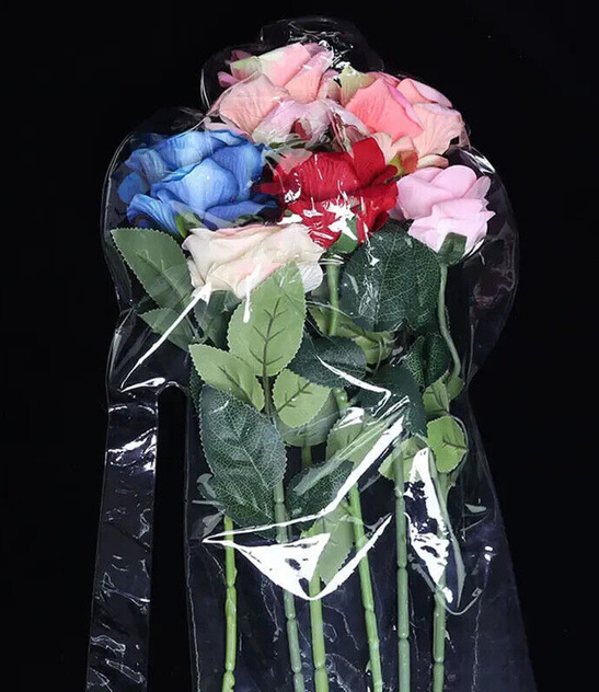 Balon BOBO krystaliczny 65cm SZEROKI kołnierz