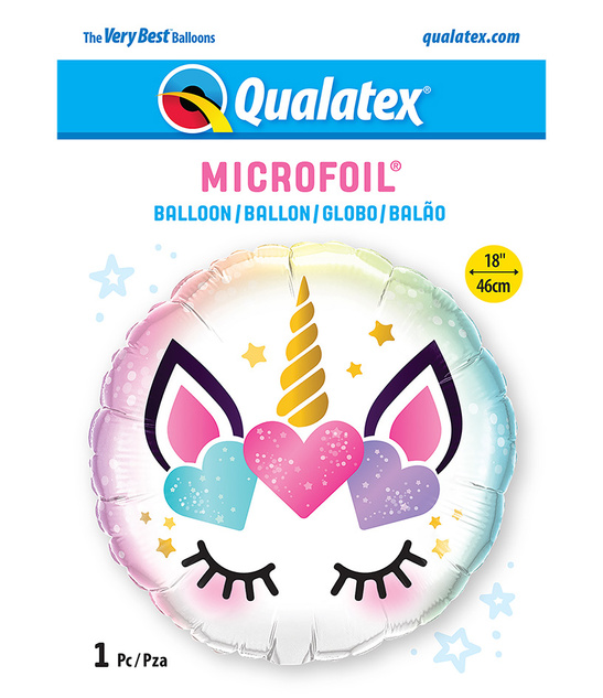 Balon foliowy Bubble 56 cm Happy Birthday - Qualatex