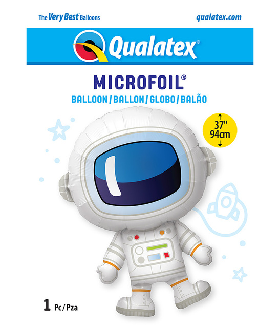 Balon foliowy astronauta Qualatex 94 cm – wyjątkowa dekoracja