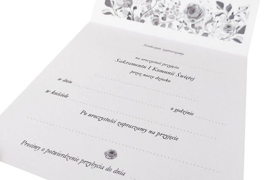 Zaproszenie I Komunię Świętą