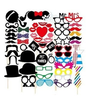 Gadżety do FOTOBUDKI - 58szt