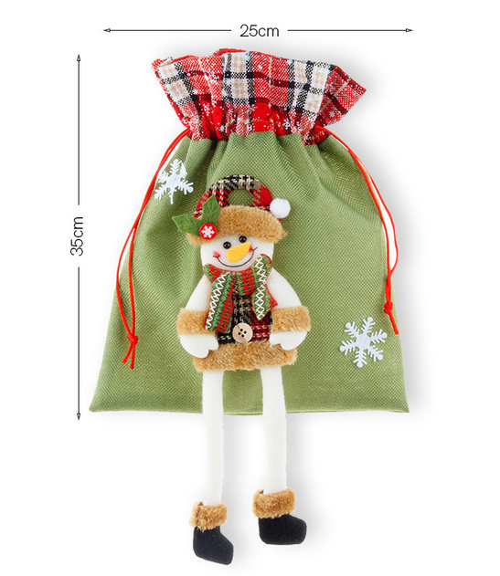 Woreczek na prezenty DUŻY 25x35cm