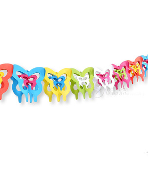 Girlandy papierowe - MOTYLE