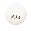 Balon lateksowy GIGANT z nadrukiem Mrs.